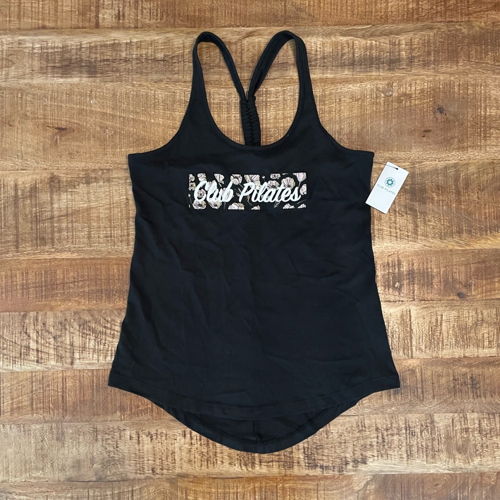 NWT Club Pilates Poppy Braided Tanktop